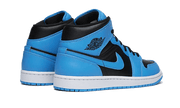 Air Jordan 1 Mid University Blue Black