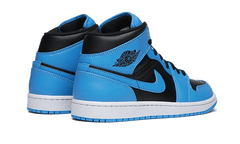 Air Jordan 1 Mid University Blue Black