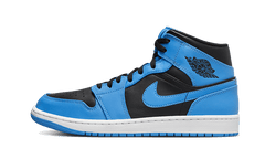 Air Jordan 1 Mid University Blue Black