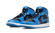 Air Jordan 1 Mid University Blue Black