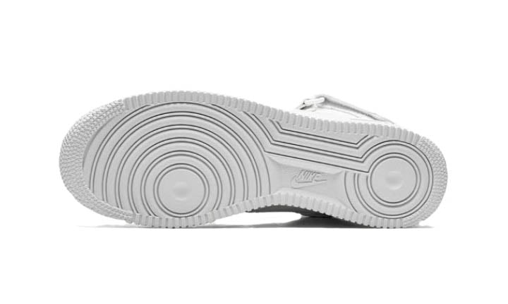 Nike Louis Vuitton Air Force 1 Mid Virgil Abloh - White/White Shoes - Size 10 - White / White