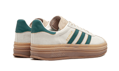 Adidas Gazelle Bold Magic Beige Collegiate Green