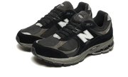 New Balance 2002R Black Dark Grey White