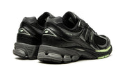 New Balance 2002R Black Silver Green