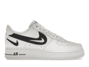 Nike Air Force 1 Low 07 FM Cut Out Swoosh White Black