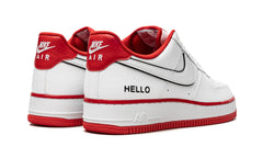 Nike Air Force 1 Low 07 LX Hello White University Red