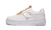 Nike Air Force 1 Low Pixel White Gold Chain