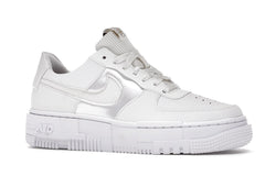 Nike Air Force 1 Low Pixel White Gold Chain