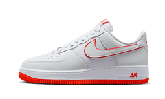 Nike Air Force 1 Low White Orange Sneakers Daddy