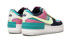 Nike Air Force 1 Shadow Barely Volt Oracle Aqua