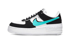 Nike Air Force 1 Shadow White Black Aurora