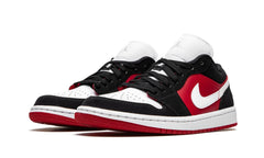 Air Jordan 1 Low Black White Gym Red