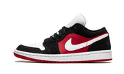 Air Jordan 1 Low Black White Gym Red