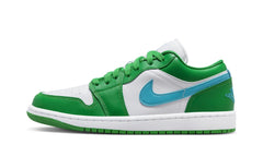 Air Jordan 1 Low Lucky Green Aquatone