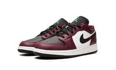 Air Jordan 1 Low SE Dark Beetroot Black Roma Green