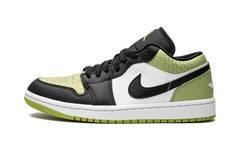 Air Jordan 1 Low Vivid Green Snakeskin