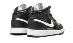 Air Jordan 1 Mid Black Speckle