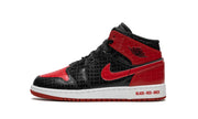 Air Jordan 1 Mid Bred Text