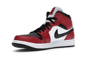 Air Jordan 1 Mid Chicago Black Toe