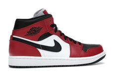 Air Jordan 1 Mid Chicago Black Toe