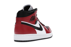 Air Jordan 1 Mid Chicago Black Toe