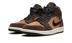 Air Jordan 1 Mid Earthy Brown