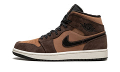 Air Jordan 1 Mid Earthy Brown