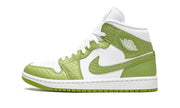 Air Jordan 1 Mid Green Python