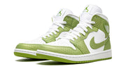 Air Jordan 1 Mid Green Python