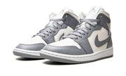 Air Jordan 1 Mid Grey Sail