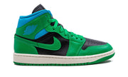 Air Jordan 1 Mid Lucky Green Aquatone