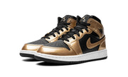 Air Jordan 1 Mid Metallic Gold