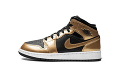 Air Jordan 1 Mid Metallic Gold