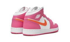 Air Jordan 1 Mid Pinksicle Safety Orange