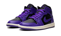 Air Jordan 1 Mid Purple Black