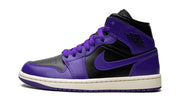 Air Jordan 1 Mid Purple Black