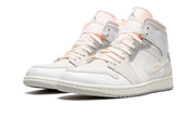 Air Jordan 1 Mid SE Craft Inside Out White Grey