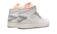 Air Jordan 1 Mid SE Craft Inside Out White Grey