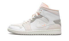 Air Jordan 1 Mid SE Craft Inside Out White Grey