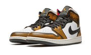 Air Jordan 1 Mid SE Orange Wear-Away