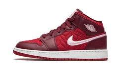 Air Jordan 1 Mid SE Red Quilt