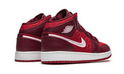 Air Jordan 1 Mid SE Red Quilt