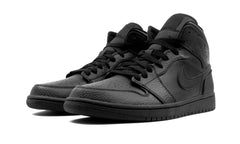 Air Jordan 1 Mid Triple Black