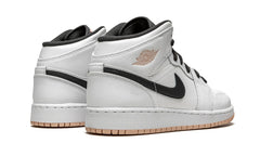 Air Jordan 1 Mid White Arctic Orange