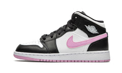 Air Jordan 1 Mid White Black Light Arctic Pink