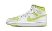 Air Jordan 1 Mid White Lime