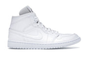 Air Jordan 1 Mid White Snakeskin