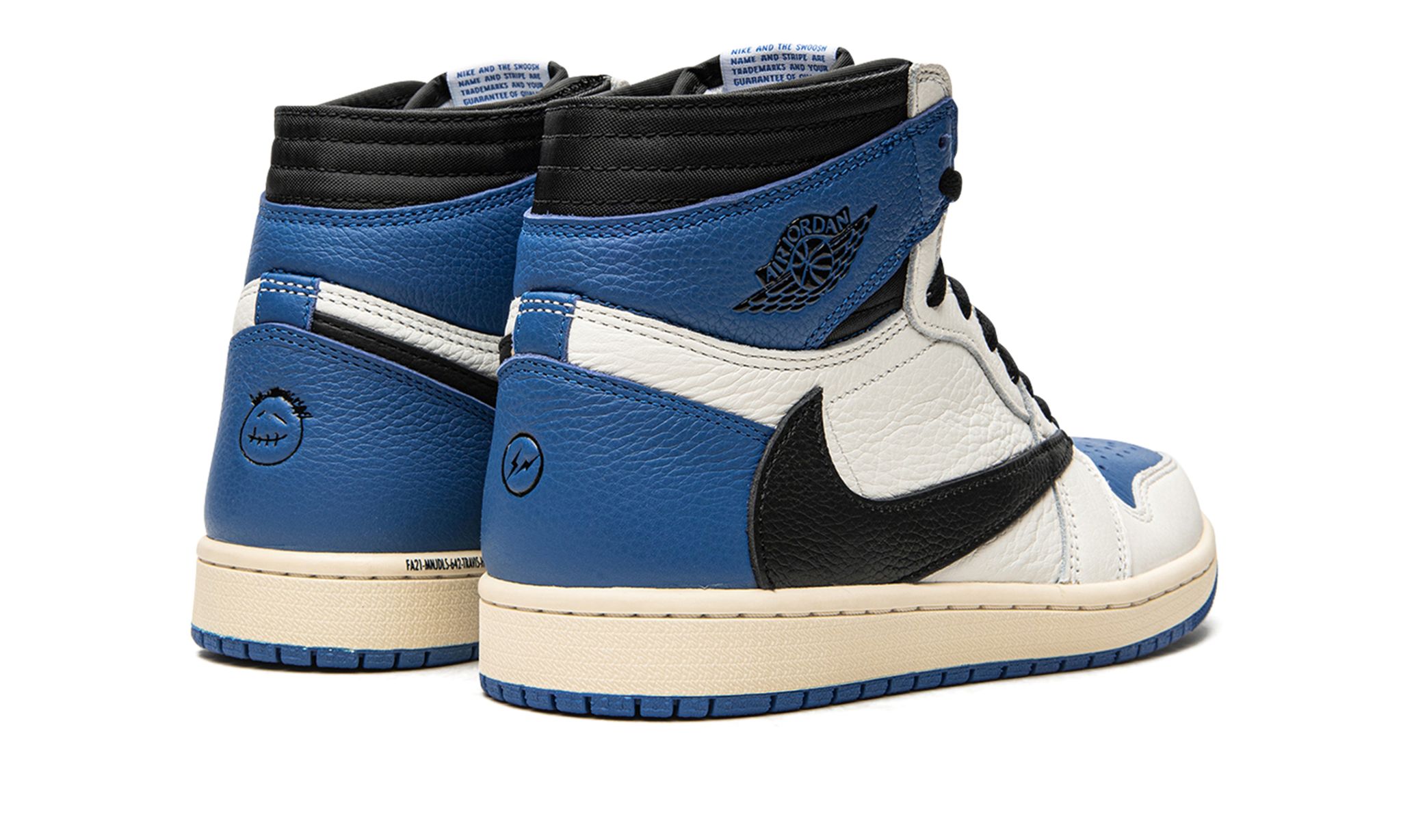 Air Jordan 1 Retro High OG SP Travis Scott Fragment Military Blue –  Sneakers Daddy