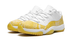 Air Jordan 11 Retro Low Yellow Snakeskin