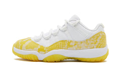 Air Jordan 11 Retro Low Yellow Snakeskin